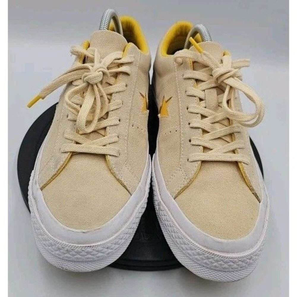 Converse One Star Suede OX Vanilla Solar Power M 8 W 10 Sneakers Yellow Star
